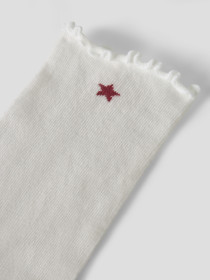 NAME IT Nkfbennedetta Sock - Cloud Dancer